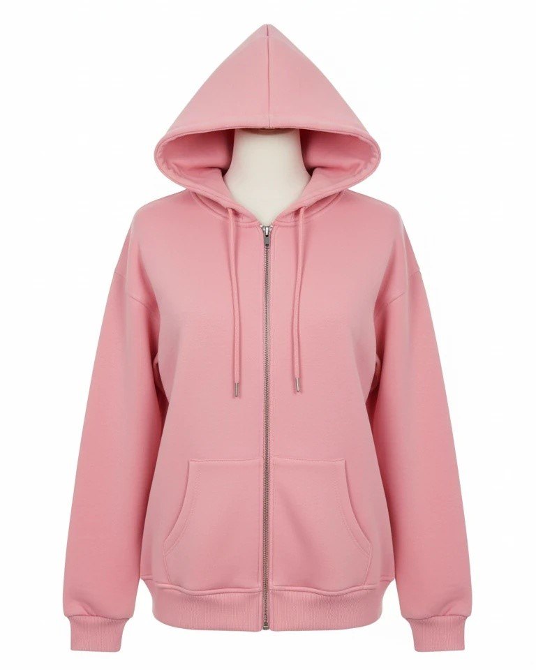 هودی زیپ‌دار دخترانه ترک کد 120010