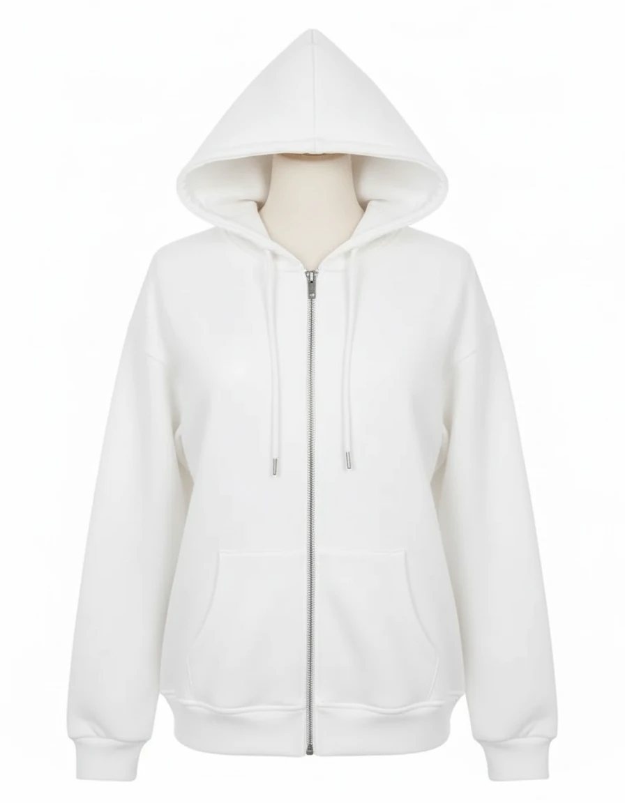 هودی زیپ‌دار دخترانه ترک کد 120010