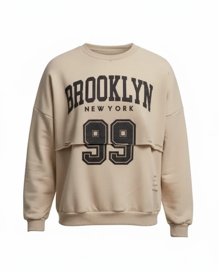 سویشرت دو‌لایه BROOKLYN 99 کد 120028