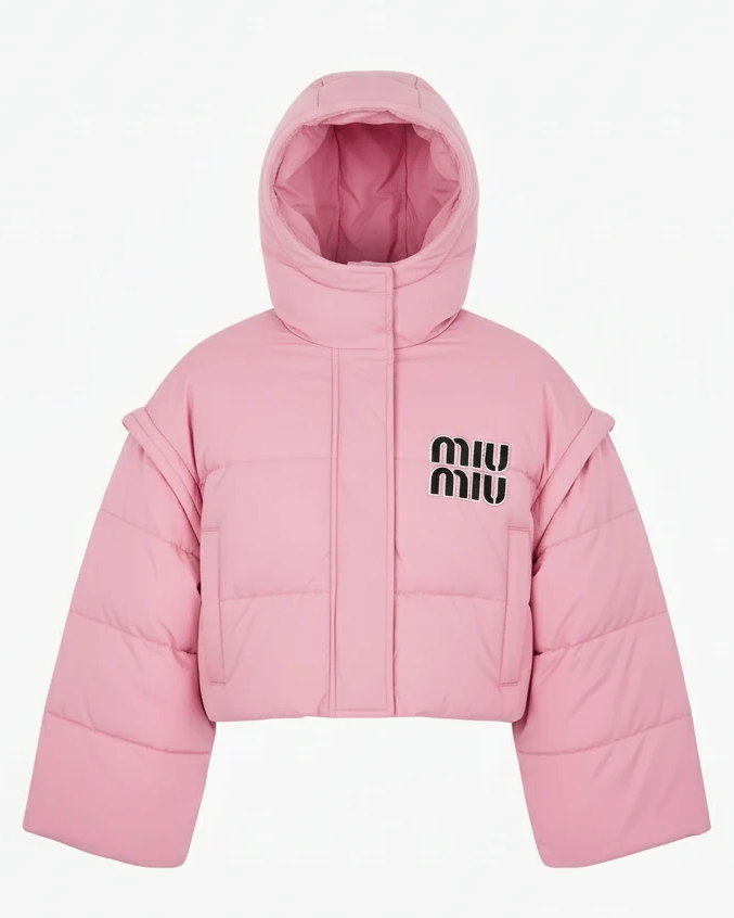 کاپشن پافرشو وارداتی MIU MIU  کد 130035