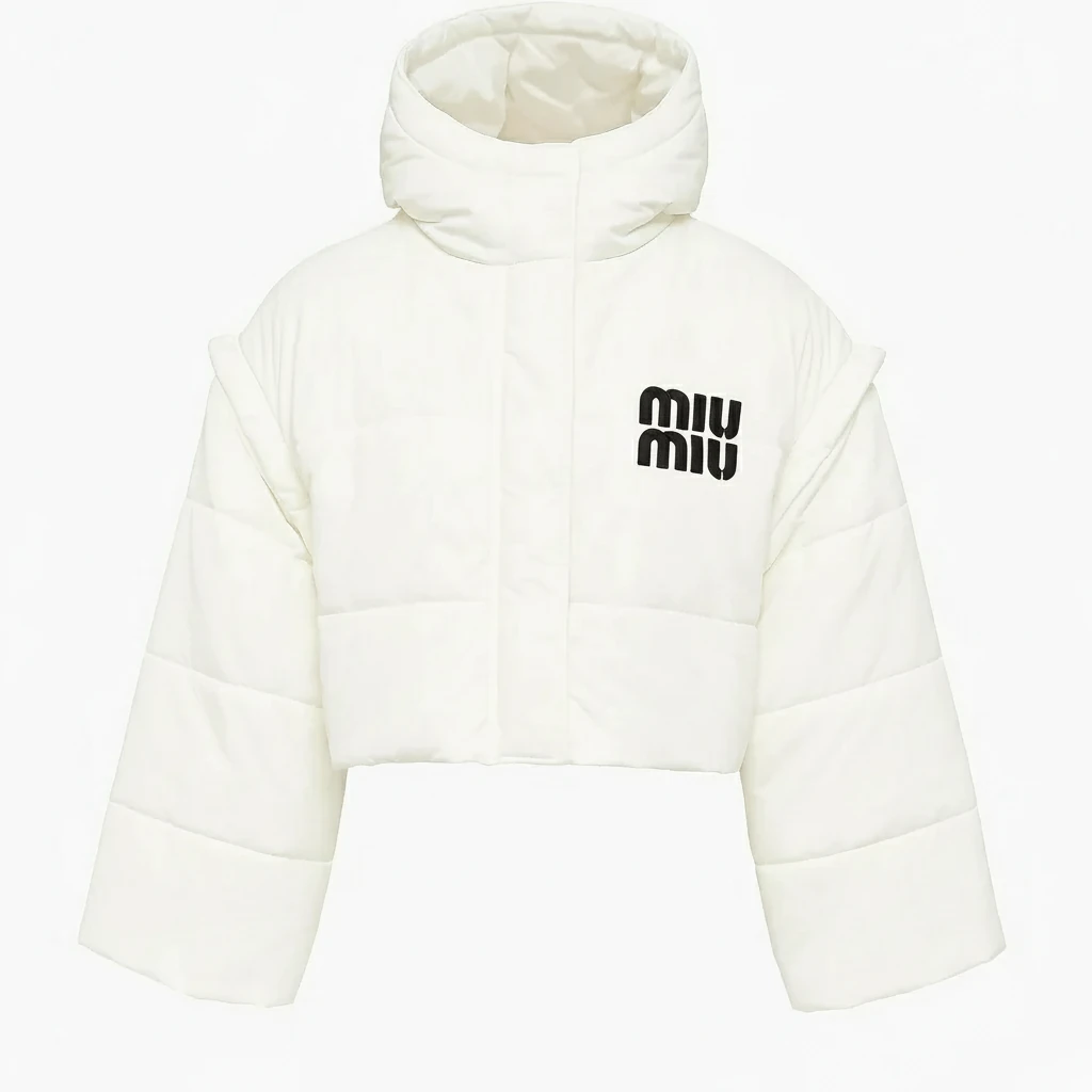 کاپشن پافرشو وارداتی MIU MIU  کد 130035